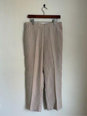 Alfred Dunner Tan Trousers